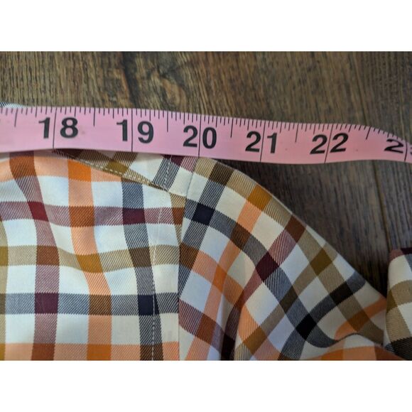 NEW ORVIS MEN'S LONG SLEEVE BUTTON UP SHIRT, BUTTON DOWN COLLAR, SIZE MEDIUM - Picture 5 of 7